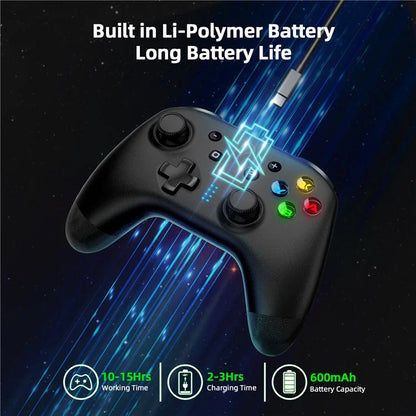 EASYSMX ESM-9124 Bluetooth Gamepad Wireless Gaming Controller for Nintendo Switch Android iOS Windows
