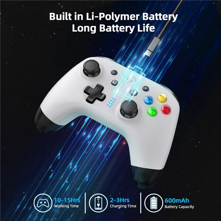 EASYSMX ESM-9124 Bluetooth Gamepad Wireless Gaming Controller for Nintendo Switch Android iOS Windows