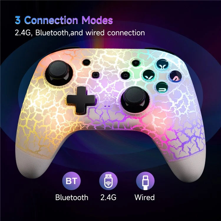 EASYSMX ESM-9124 Bluetooth Gamepad Wireless Gaming Controller for Nintendo Switch Android iOS Windows Crack