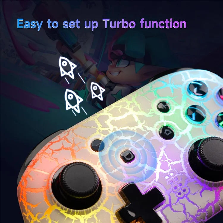 EASYSMX ESM-9124 Bluetooth Gamepad Wireless Gaming Controller for Nintendo Switch Android iOS Windows Crack