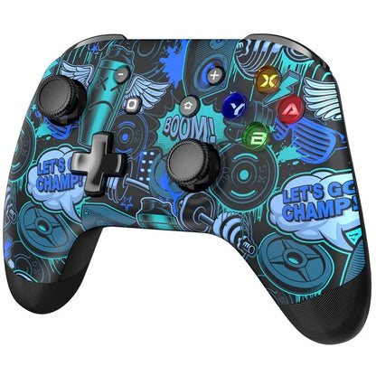 EASYSMX ESM-9124 Wireless Gamepad Bluetooth Joystick Controller for Nintendo Switch, Windows PC