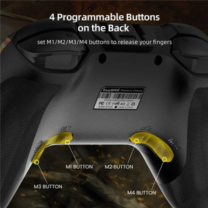 EASYSMX ESM-9124 Wireless Gamepad Bluetooth Joystick Controller for Nintendo Switch, Windows PC