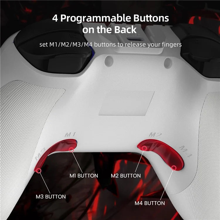 EASYSMX ESM-9124 Wireless Gamepad Bluetooth Joystick Controller for Nintendo Switch, Windows PC
