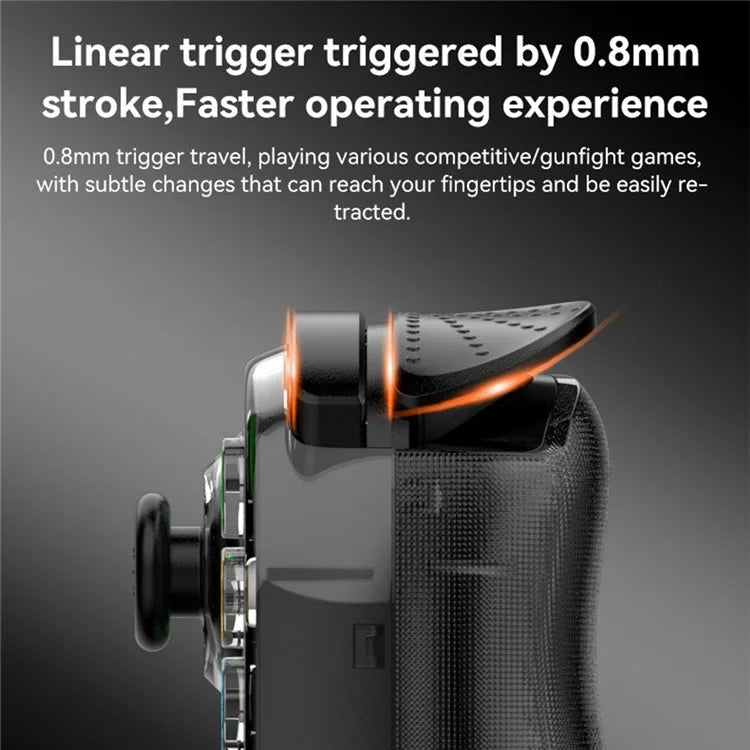 D7 Stretchable Wireless Controller for Game Console Bluetooth Gamepad Left / Right Hall Rocker Game Handle