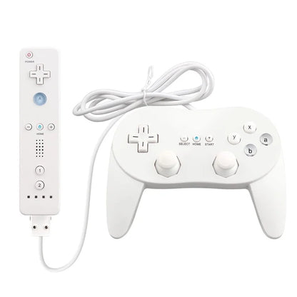 8553 Gamepad for Nintendo Wii, WiiU Game Console Wired Controller with 1.1m Cable