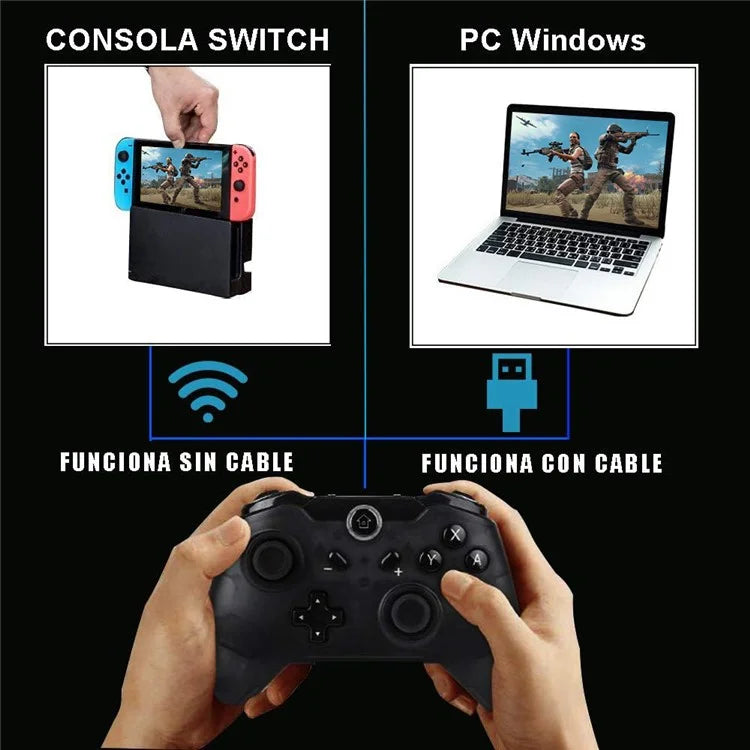 8578S Compatible with Nintendo Switch Bluetooth Controller for Windows PC Wireless Gamepad