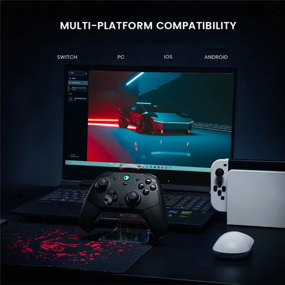GAMESIR T4 Cyclone Pro Bluetooth Wireless Controller for PC, Switch, iOS, and Android 2.4G Gamepad with Hall Effect Joystick