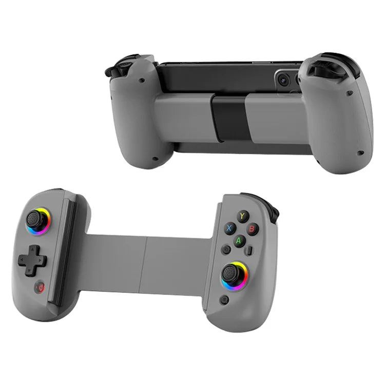 D8 Cell Phones Stretchable Controller Wireless Bluetooth Gamepad with RGB Light for PS3, PS4, Nintendo Switch