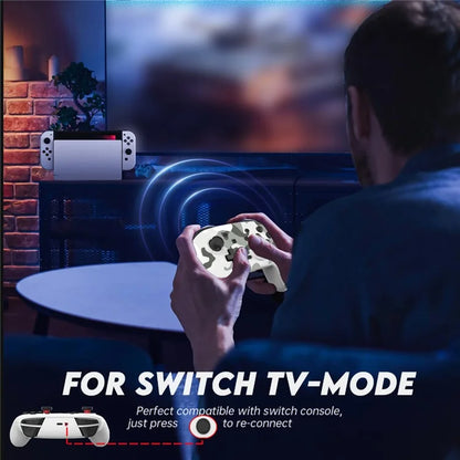 S07 Six Axis Vibration Bluetooth Controller for E-Sports TURBO Function Wireless Gamepad