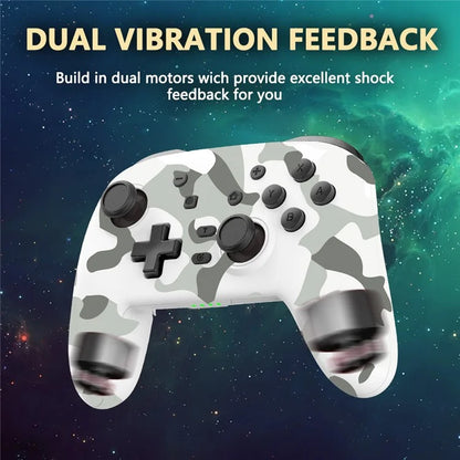S07 Six Axis Vibration Bluetooth Controller for E-Sports TURBO Function Wireless Gamepad