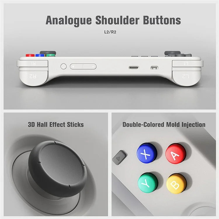RETROID Pocket 2S 4+128G Portable Game Console 3.5" Display Handheld Game Player Android 11 Classic Games Console