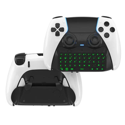 JYS P5172 For Sony PS5 DualSense Edge Controller Wireless Bluetooth External Keyboard Portable Gamepad Keyboard