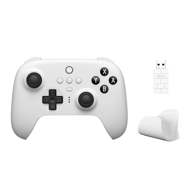 8BITDO Ultimate Bluetooth Controller with Charging Dock Wireless Gamepad Compatible with Nintendo Switch, Steam Deck