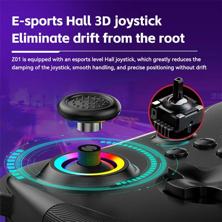 Z01 Wireless Bluetooth Controller for Nintendo Switch, Android, iOS, PC ...