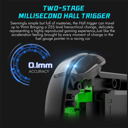 X5 3-in-1 Stretchable Game Controller with Cooling Fan, Wireless Charger for iOS / Android System