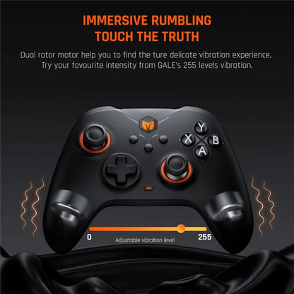 BIGBIGWON GALE Hall Effect Trigger Wireless Controller with Charging Dock for PC / Nintendo Switch