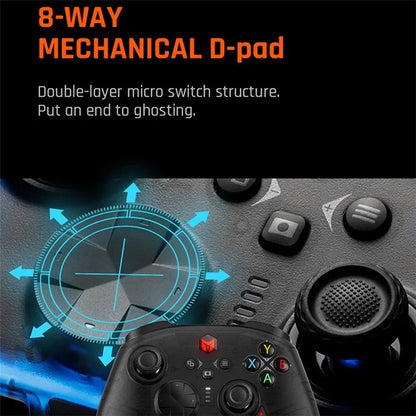 BIGBIGWON RAIMBOW PRO For Nintendo Switch PC Android iOS Wireless Game Controller Set