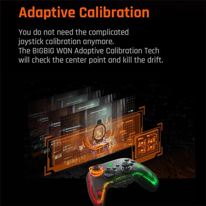 BIGBIGWON GALE For Nintendo Switch PC Android iOS Wireless Game Controller (Standard Version)