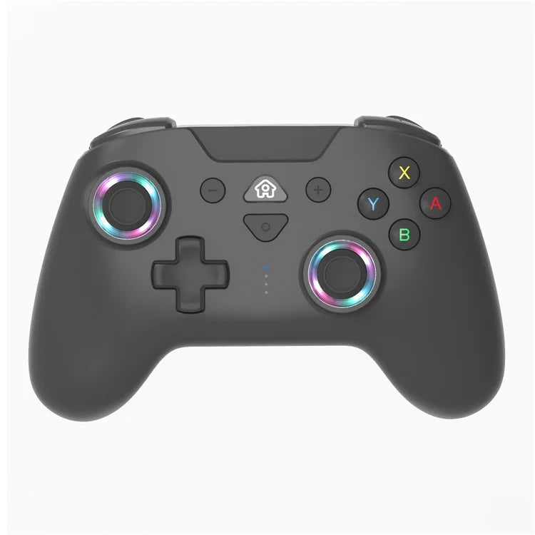 TOPWOLF Wireless Bluetooth Game Controller with RGB Lights for Nintendo Switch / PC / iOS / Android