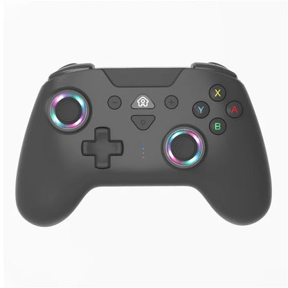 TOPWOLF Wireless Bluetooth Game Controller with RGB Lights for Nintendo Switch / PC / iOS / Android