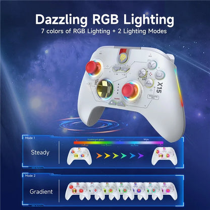 EASYSMX X15 2.4G Wireless Game Controller Gamepad with Receiver