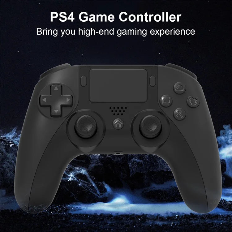 TOPWOLF HS-PS4252 For PS4 Bluetooth Controller PC Programmable Dual Vibration Gamepad