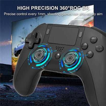 TOPWOLF HS-PS4252 For PS4 Bluetooth Controller PC Programmable Dual Vibration Gamepad