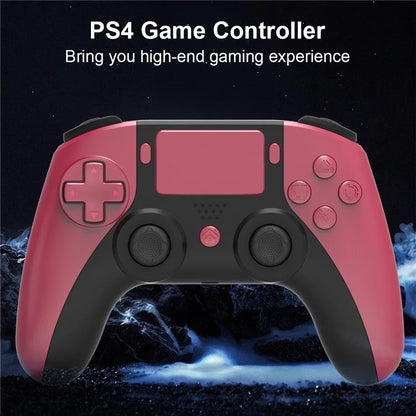 TOPWOLF HS-PS4252 For PS4 Bluetooth Controller PC Programmable Dual Vibration Gamepad