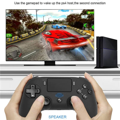 TOPWOLF HS-PS4256 Wireless Controller for PS4 Dual Vibration Programmable Bluetooth Game Console