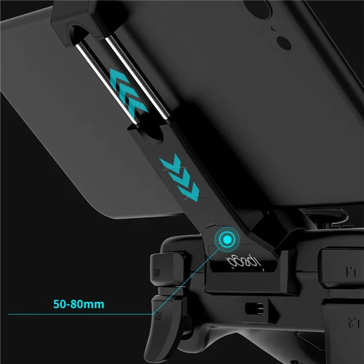IPEGA PG-9233 Android 8-Pin Cell Phone Bluetooth Wireless Game Controller for Nintendo Switch