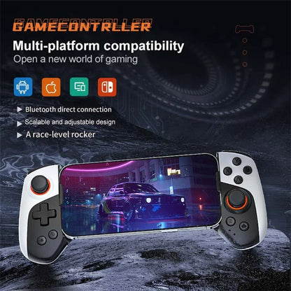 JK03 Mobile Gaming Controller Bluetooth 5.3 Stretching Extendable Wireless Gamepad Joystick