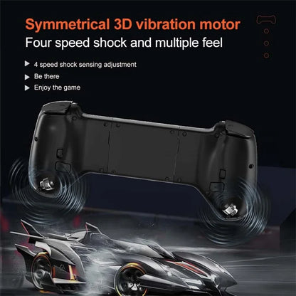 JK03 Mobile Gaming Controller Bluetooth 5.3 Stretching Extendable Wireless Gamepad Joystick