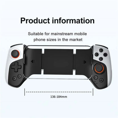 JK03 Mobile Gaming Controller Bluetooth 5.3 Stretching Extendable Wireless Gamepad Joystick
