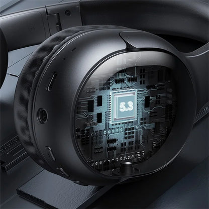 USAMS YG23 Bluetooth 5.3 Headphones Over Ear Headset Up to 40H Battery Life