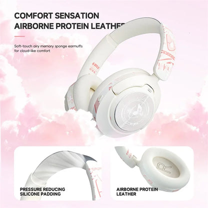 GT1 Bluetooth 5.4 Wireless Headset ANC Noise Reduction Gaming Headphones