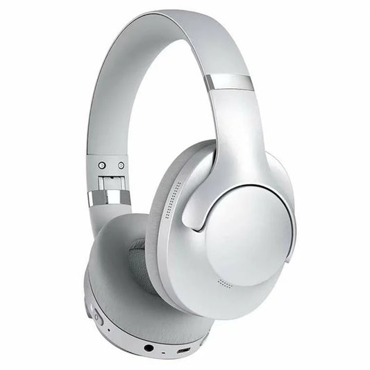 BT048 Active Noise Cancelling Wireless Headphone Bluetooth Heavy Bass Over-Ear Gaming Music Headset