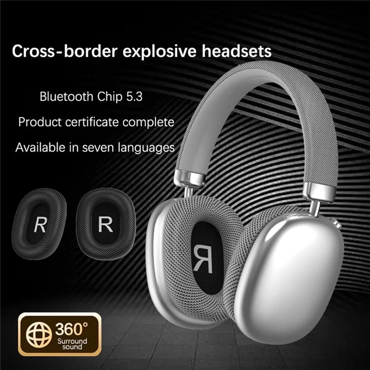 P959 Over-Ear Headphone Wireless Bluetooth Gaming Headset Earphone for iPhone