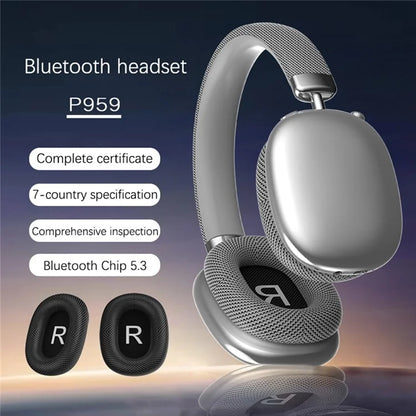 P959 Over-Ear Headphone Wireless Bluetooth Gaming Headset Earphone for iPhone