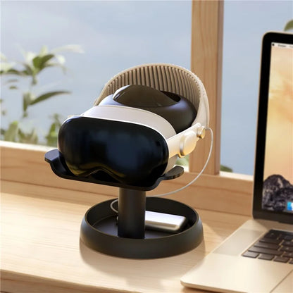 AMVR For Apple Vision Pro VR Headset Display Stand ABS Desktop Storage Bracket