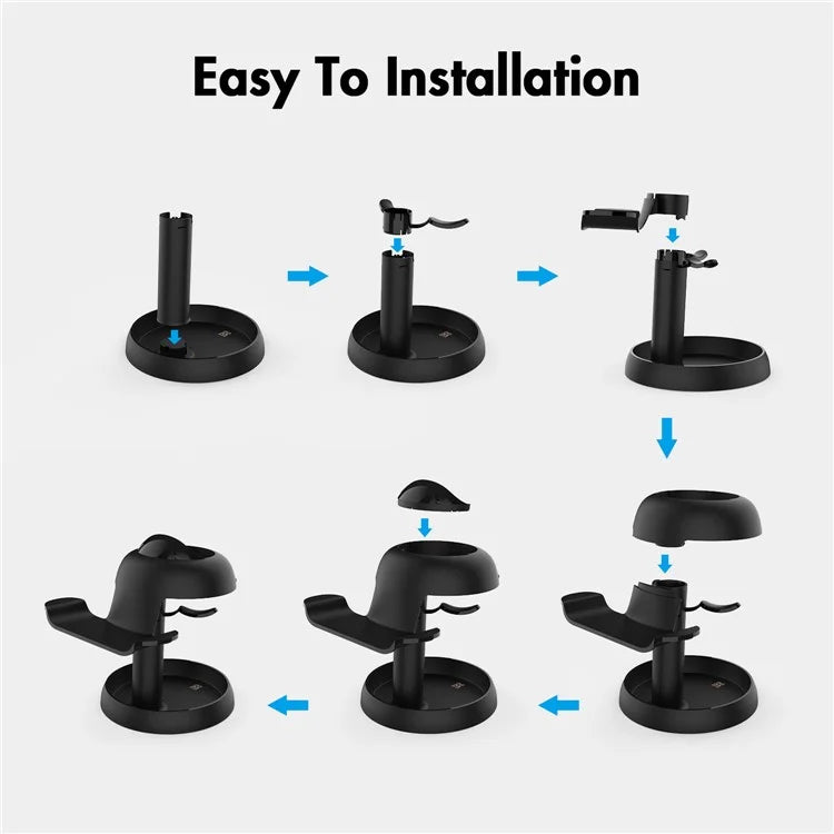 AMVR For Apple Vision Pro VR Headset Display Stand ABS Desktop Storage Bracket