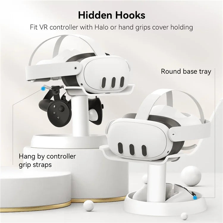 AMVR For Apple Vision Pro VR Headset Display Stand ABS Desktop Storage Bracket