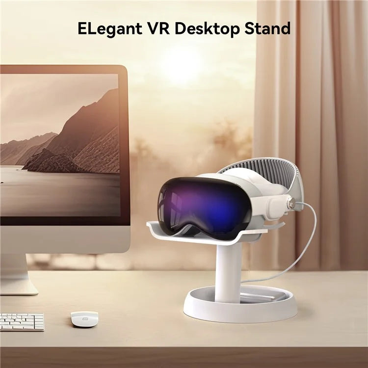 AMVR For Apple Vision Pro VR Headset Display Stand ABS Desktop Storage Bracket