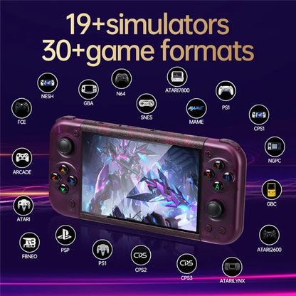 RG50XX 5-inch Screen Handheld Game Console Support Linux System HD TV Output, 15000+ Games