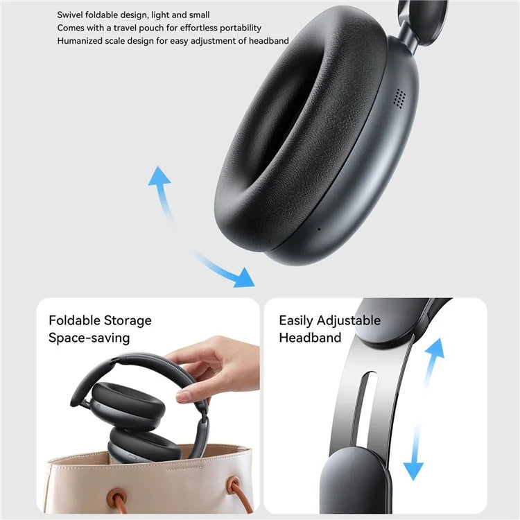 JOYROOM JR-JH1 Bluetooth Headphone ANC Noise Canceling Over-Ear Headset