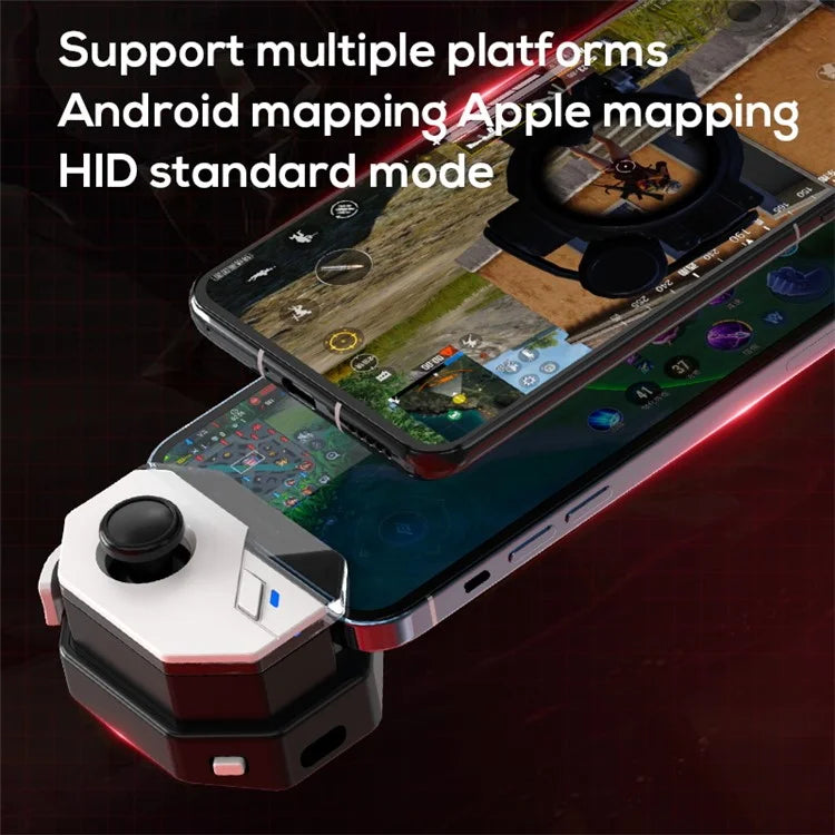 MB02 Mobile Phone Game Joystick Mobile Gaming Controller for iOS 16, Android Phones