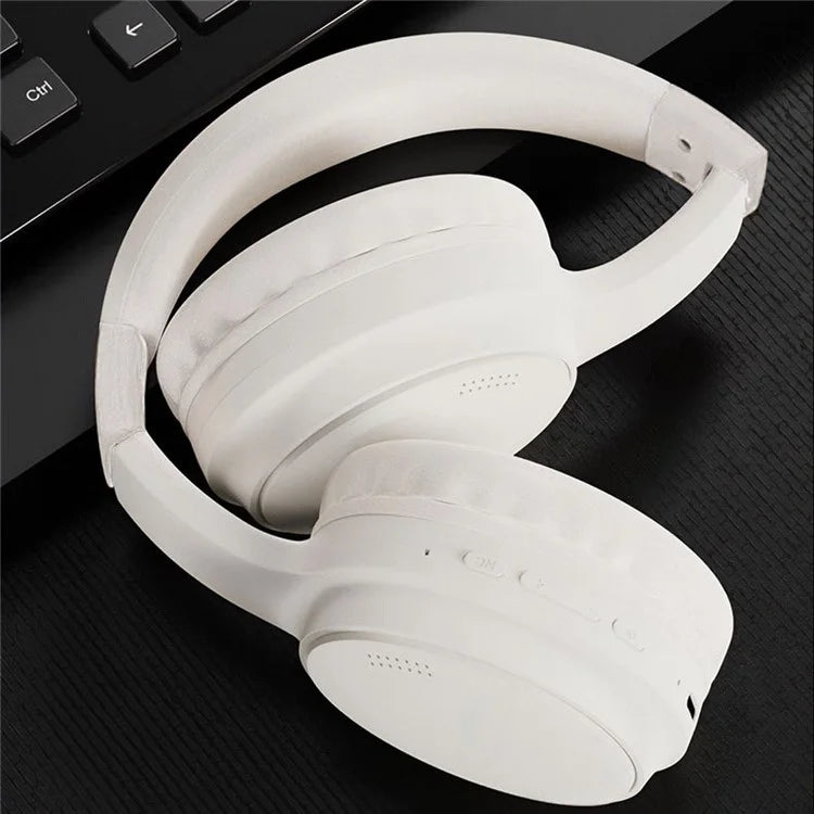 BT037 Bluetooth Noise Cancelling Headphones Over Ear ANC Wireless Deep Bass Headset