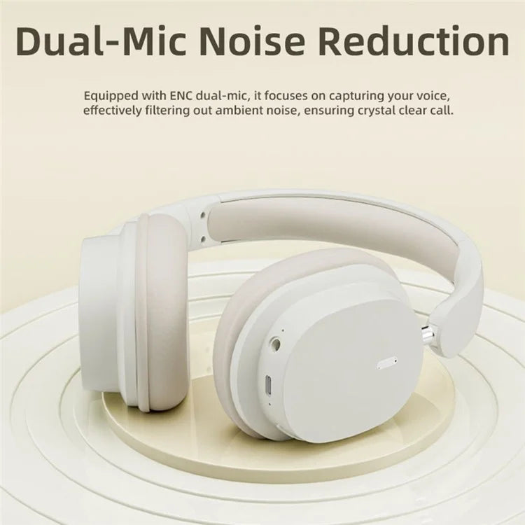 SY-T2 Wireless Over-Ear Bluetooth Headphones Foldable Noise Cancelling Headset with Built-in Microphone