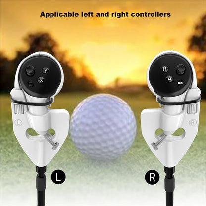 WOLMTT For Meta Quest 3 VR Golf Club Controller Ergonomic Grip Stick Handle