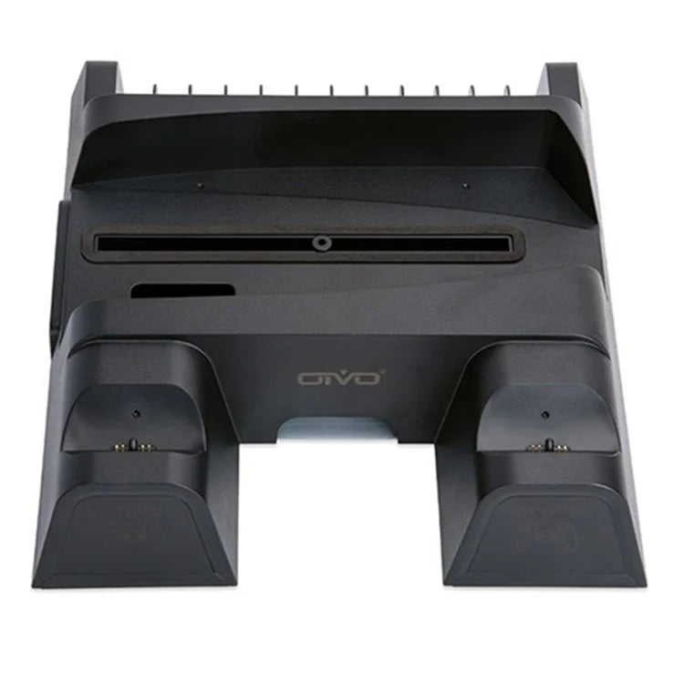 OIVO For Sony PS5 Console Dual Controllers Charger ABS Cooling Stand Holder