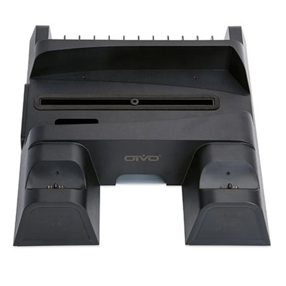 OIVO For Sony PS5 Console Dual Controllers Charger ABS Cooling Stand Holder